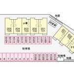 敷地内駐車場(地図)