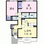 洋6・洋6.5・LDK10.9(間取) 洋6・洋6.5・LDK10.9(間取)