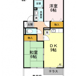 ｶﾗｰTVｲﾝﾀｰﾎﾝ設置済みです。床はフローリングです。(間取)