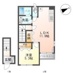 洋5.3、LDK11.9(間取) 洋5.3、LDK11.9(間取)