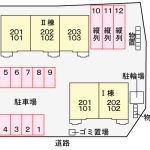 駐車場配置図 駐車場配置図