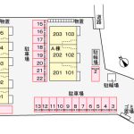 駐車場配置図 駐車場配置図