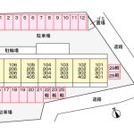 駐車場配置図