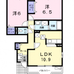 エアコン付きです。(間取) エアコン付きです。(間取)