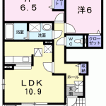 エアコン付きです。(間取) エアコン付きです。(間取)