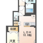 2LDK(洋4.2、洋5.5、LDK10.1)(間取) 2LDK(洋4.2、洋5.5、LDK10.1)(間取)