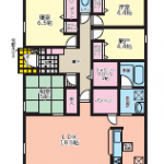LDK18.5帖・洋6.5帖・洋4.4帖・洋4.4帖・和5帖(間取)