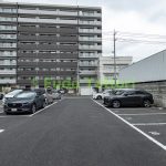 アルファスマート吉方温泉向かいの駐車場です。(外観)