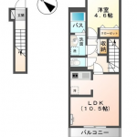 洋4.6、LDK10.5(間取)
