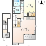 1LDK(洋6.1、LDK14.5) 1LDK(洋6.1、LDK14.5)