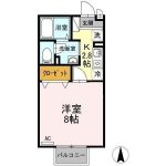 間取り 1K(洋7・K2.8)(間取) 間取り 1K(洋7・K2.8)(間取)